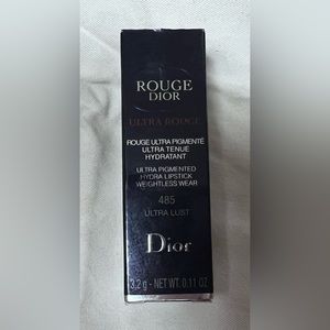CHRISTIAN DIOR ROUGE DIOR ULTRA ROUGE 485 ULTRA LUST 0.11 OZ NWB